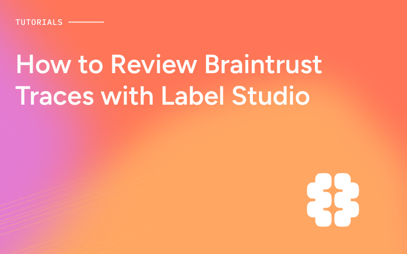 How to Review Braintrust Traces with Label Studio